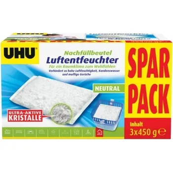 Náhradní sáčky do odvlhčovače UHU 3x450g 3x450g náhradní sáčky jednotlivě