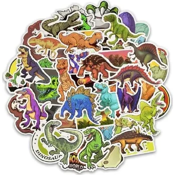 prolézačka „Top samolepky!“ – Sada 50 ks s dinosaury