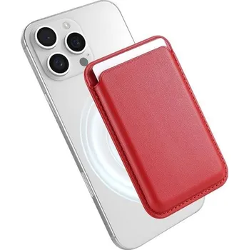 Pouzdro na mobilní telefon Magnetická peněženka DAWEIXEAU pro MagSafe. Magnetické pouzdro na karty z umělé kůže pro iPhone