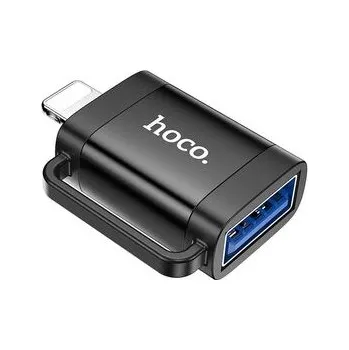 Adaptér OTG Lightning na USB‑A Hoco UA31A, černý - Hoco + zdarma možnost vyzkoušet a vrátit zboží do 30 dní