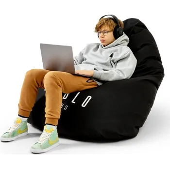 Taburet Herní taburet Diablo Chairs, černý