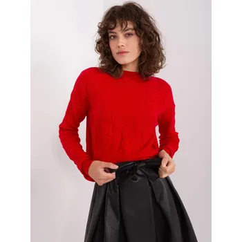 Dámský svetr Dámský svetr AT SW 2340.22 Červená - FPrice červená one size