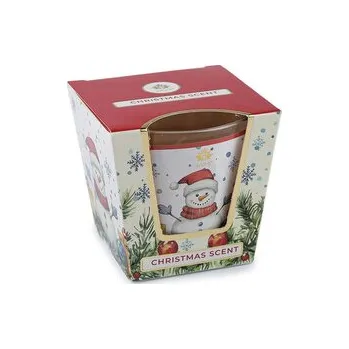 Svíčka Vonná svíčka ve skle 120 g - 12 ks - 28 (Christmas Scent) vanilková
