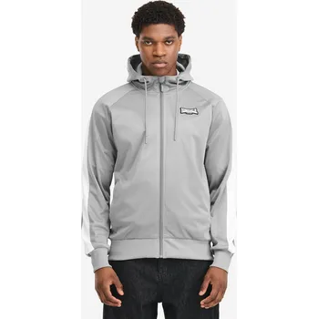Pánské oblečení Lonsdale pánská mikina s kapucí Lonsdale bílá | šedá 3502453