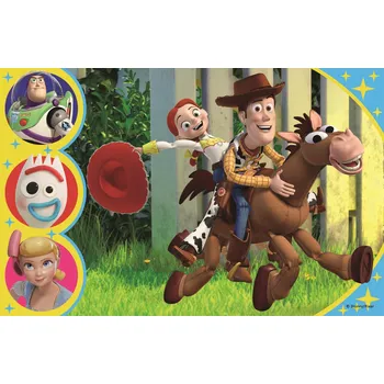 TREFL Puzzle Toy Story 4: Woodyho jízda 54 dílků
