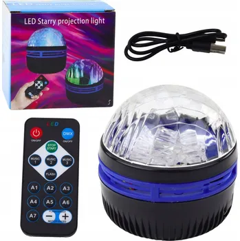 Lampička Projektor - lampička LEAN Toys, vícebarevná