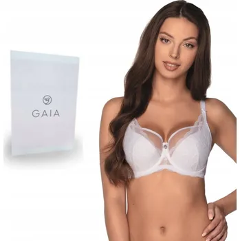 Dámské spodní prádlo Gaia podprsenka polovyztužená bílá velikost 80F
