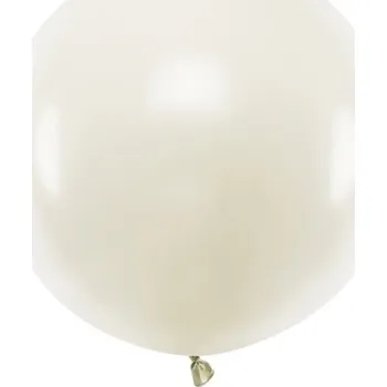 Balónek BALÓN SVĚTLE KRÉMOVÝ PASTELOVÝ GIGANT 60cm 1 Ks