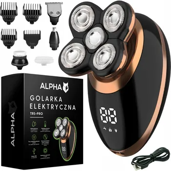Holicí strojek Holicí Strojek Alpha TR5-PRO s černou hlavicí