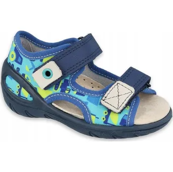 Chlapecké sandály Befado dětské sandály textilní vícebarevné velikost 21