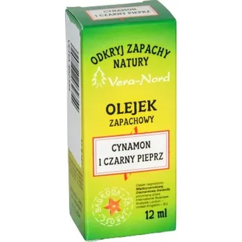 Vonný olej Vonný olej Vera-Nord skořice černý pepř 12 ml 1 ks