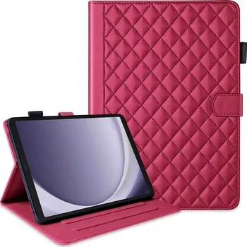 Pouzdro na tablet VSECHNONAMOBIL 130390 LATTICE Sklápěcí pouzdro pro Samsung Galaxy Tab A11 červené