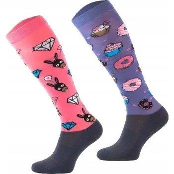 Dámské ponožky Dětské jezdecké podkolenky OSLÍK MUFFINY