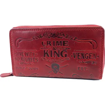 Tillberg dámská kožená peněženka červená King premium kůže GTI 8888