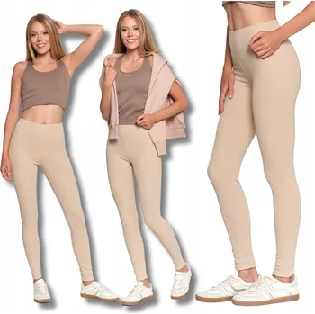 Dámské legíny Moraj dámské legíny žebrované klasické dlouhé velikost S/M