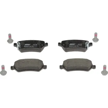 Brzdová destička Sada brzdových destiček, kotoučová brzda JURID 573122D