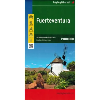 Fuerteventura mapa 1:100 000 Freytag Berndt Kolektiv autorů