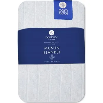 Zavinovačka TEXPOL Bambusová plena 120x120 BÍLÁ CLASSIC baby shower