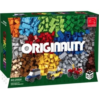 ostatní stavebnice KREATIVNÍ SADA STAVEBNICE 300 DÍLKŮ STAVEBNICE MIX BAREV DÁREK