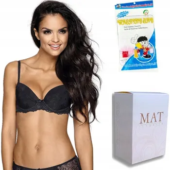 Podprsenka Push-up podprsenka Iliana Mat černá 70E