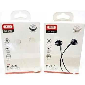 Sluchátka XO Drátová sluchátka EP52 jack 3,5mm do uší