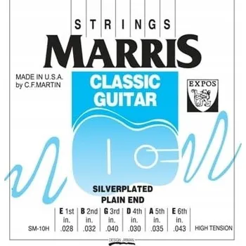 Strunný nástroj Struny pro klasickou kytaru Marris SM-10H