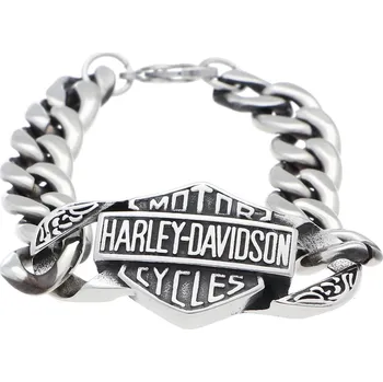 Náramek Ewena Náramek z chirurgické oceli HARLEY DAVIDSON + dárkové balení