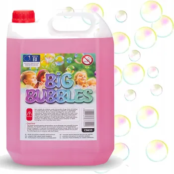 Hra na zahradu TEKUTINA NA VÝROBU MÝDLOVÝCH BUBLIN VELKÉ BUBLINY 5L COIL