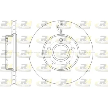 Brzdový kotouč Brzdový kotouč ROADHOUSE 61560.10