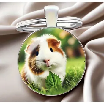 Přívěsek na klíče s morčetem