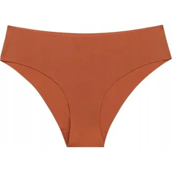 Kalhotky Dámské bezešvé kalhotky kalhotky Hnědé Velikost L