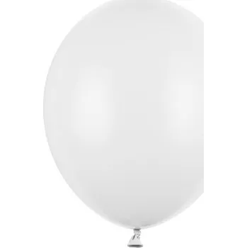 Balónek Bílé pastelové balónky na svatební hostina svaté přijímání svatba křestní girlanda 23cm 100 ks