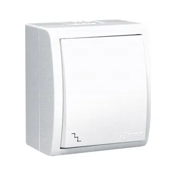 vypínač Jednopólový vypínač Klasik Kontakt-simon bílý AQW6/11