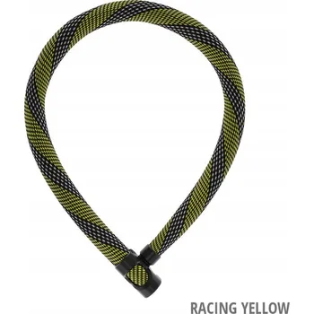 Zámek na kolo ABUS 7210/110 racing yellow IvyTex