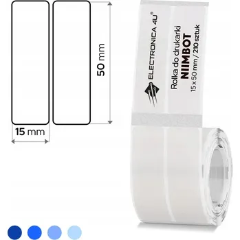 Speciální papír Samolepicí etikety samolepky termální Niimbot B21 B1 B4 B21_Pro 15x50