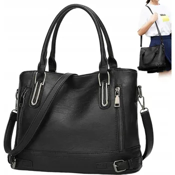 Kabelka DÁMSKÁ KOŽENÁ KABELKA S POPRUHEM MĚSTSKÁ KABELKA DÁMSKÁ KABELKA PŘES RAMENO DÁREK