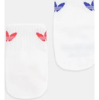 Dětské ponožky adidas Originals 2-pack JW0308 bílá 00X, vel. 28/30