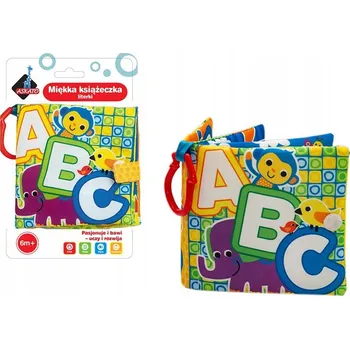 Hračka pro nejmenší Měkká knížka Askato Písmenka a Čísla