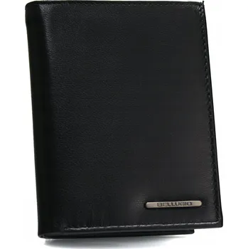 Peněženka Pánská kožená peněženka Bellugio s RFID ochranou - černá