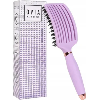 kartáč na vlasy Kartáč na vlasy Sister Young fialový, kombinovaný, pro masáž a sušení