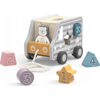 Dřevěná hračka Dřevěné autíčko k tahání Viga Toys
