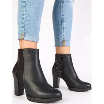 Dámská zimní obuv Boty na podpatku model 222359 Solea 37