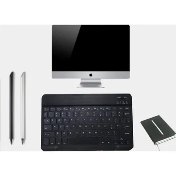 Klávesnice Univerzální Bluetooth klávesnice pro tablety Apple Samsung Lenovo Xiaomi