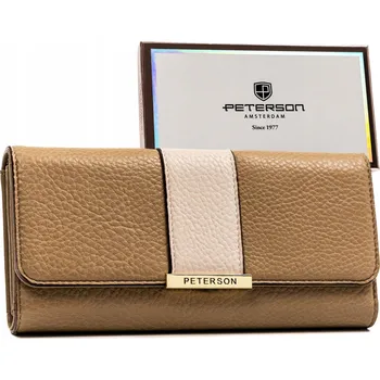 Peněženka Peterson peněženka eko kůže béžová - dámská