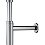 Designový sifon hansgrohe Flowstar S, sifon pro umyvadla, nastavitelný rozsah 60 - 165 mm, odtok