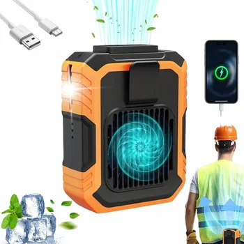 Mini ventilátor Bedee pisdijknksdadsx, oranžový