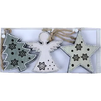 Vánoční dekorace Závěs s hvězdami, S6|Ego Dekor