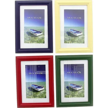 Rám na obraz Klasický dřevěný rámeček na fotografie 10x15 - KVALITNÍ!