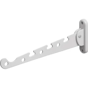 Sušák na prádlo Metafranc bílý - 290 x 30 mm - nosnost 20 kg - pevný materiál - prostorově úsporná