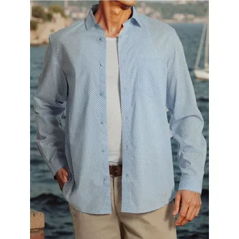 Sinsay - Košile regular fit - modrá - 087EV-05X - 087EV-05X-M